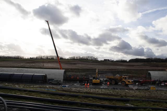 Ongoing works at Havant Thicket
Picture: Habibur Rahman