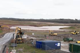 Ongoing works at Havant Thicket
Picture: Habibur Rahman
