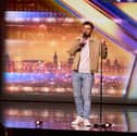 Daniel Edison from Portsmouth performing on Britain's Got Talent.
