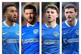 From left to right: Jacob Brown, Conor Chaplin, Adrian Segecic and John Swift are all Pompey No10 considerations.