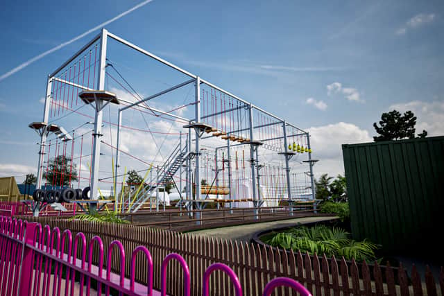 Rope courses and adventure playgrounds are just part of the revamp