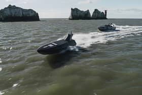 The Royal Navy is buying 20 drone boats from a Whiteley-based business to build the future fleet "right now".