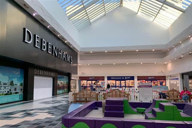Debenhams and B&M at Fareham shopping centre are planned for demolition as part of the plans