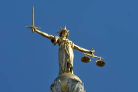 The Lady Justice statue at the Old Bailey