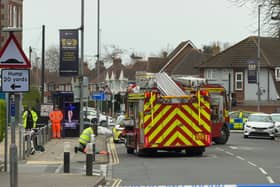 Two men have been charged with attempted murder after a stabbing in Cosham on March 12.