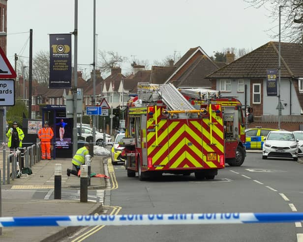 Two men are on trial accused of attempted murder following a stabbing on March 12 in Hawthorn Crescent, Cosham.