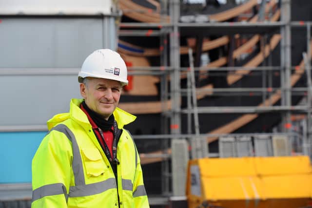 Pictured is: Shipwright Jimmy Green.
