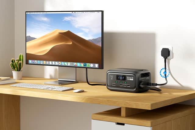 Thanks to pass-through charging, it can also be used as a buffer for uninterrupted power supply to household items