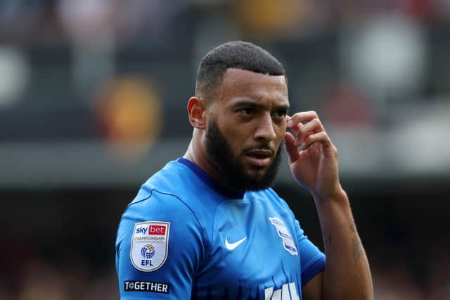 Keshi Anderson made 19 appearances for Birmingham this season before joining Pompey in January. Picture: Morgan Harlow/Getty Images