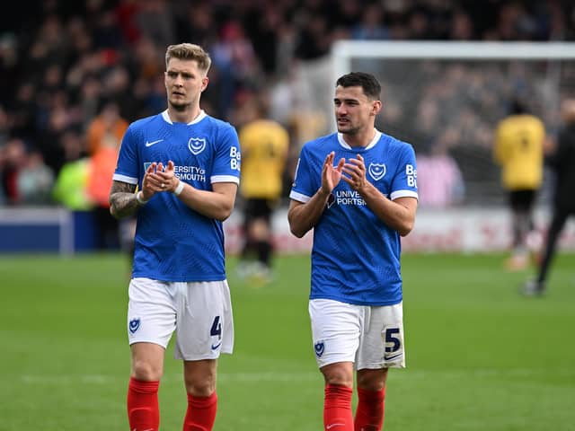 Pompey’s Josh Knight.