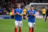 Pompey’s Josh Knight.