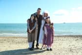 Pictured: Paul Clements and Stephanie Aves on Southsea seafront. 
Picture: Nathan Lipsham 