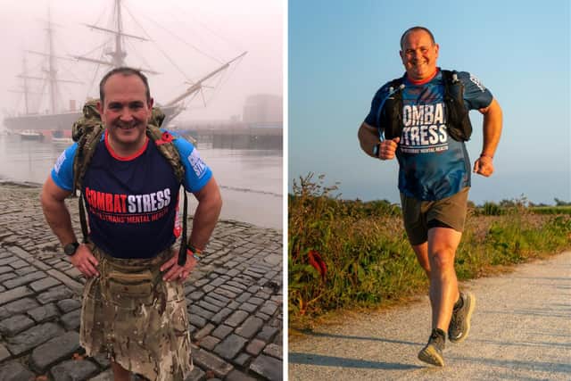 Former army officer Alastair Golding, of Waterlooville, has been honoured for raising more than £11,000 by running hundreds of miles. He completed his own ultramarathon and has never looked back since.