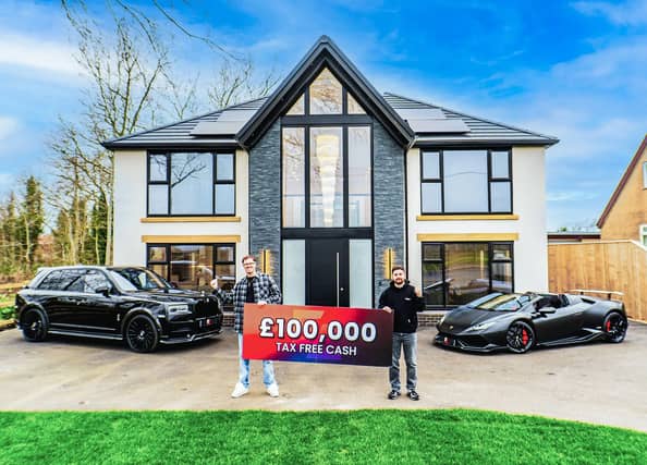 This dream house could be yours for 19p - and you'll even get the cars with it