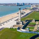 The new-look promenade in front of Southsea Common is almost complete. Pictures: The road in front of the Naval War Memorial is complete and the parking bays have been painted.
Picture:Marcin Jedrysiak