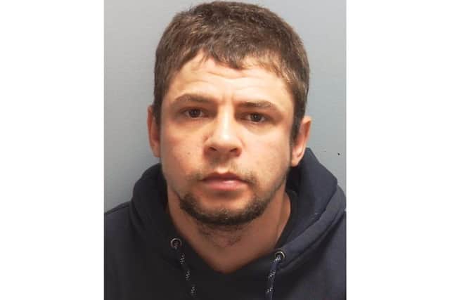 Yair Irving, 31, from Havant is wanted by the police as part of an ongoing drugs supply investigation.