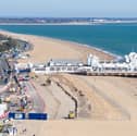 Ongoing sea defence works between Speakers' Corner and South Parade Pier. The pier and all of its attractions remain open as normal. Picture: Marcin Jedrysiak