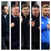 From left: Gary Rowett, Michael O'Neill, John Mousinho, Matt Bloomfield and James Morrison
