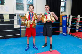 Heart of Portsmouth boxers Shane Keet, left, and Charlie Keet, right. Pic: Marcin Jedrysiak