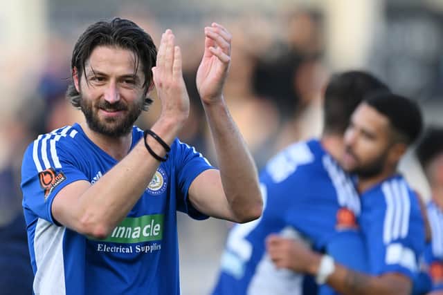 Former Pompey man Adam Barton has been appointed player-manager of Curzon Ashton. Picture: Getty Images