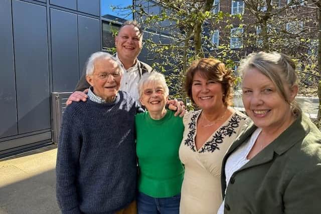 Ted Barker, Matt Stevens, Jenny Barker, Sam Davis and Julia Stevens from the Campaign Against Silverlake Expansion. March 2026