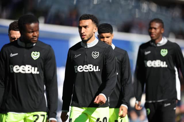 Jacob Brown joined Pompey on loan from Luton on deadline day. Picture: Chris Foxwell/ProSportsImages