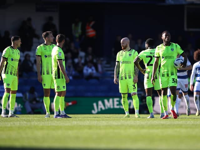 Pompey are thrashed 6-1 at QPR today. Pic: Chris Foxwell/ProSportsImages