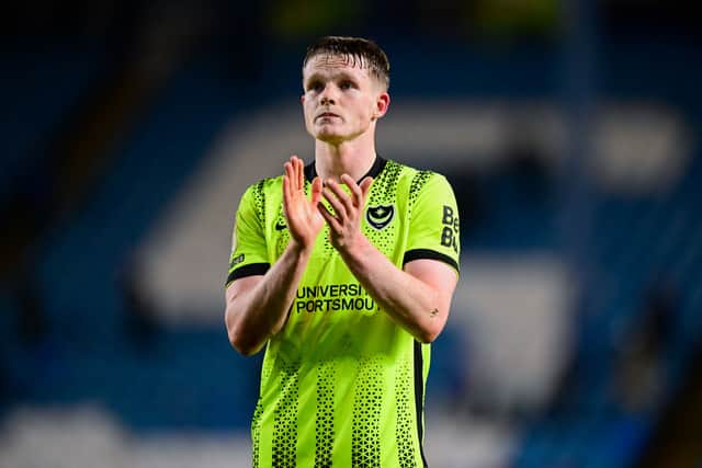 Terry Devlin is enjoying an outstanding season at Fratton Park.