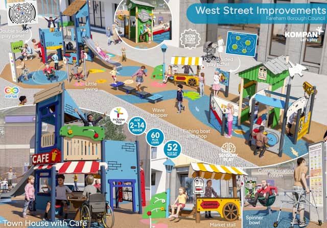 West Street, Fareham play area plans