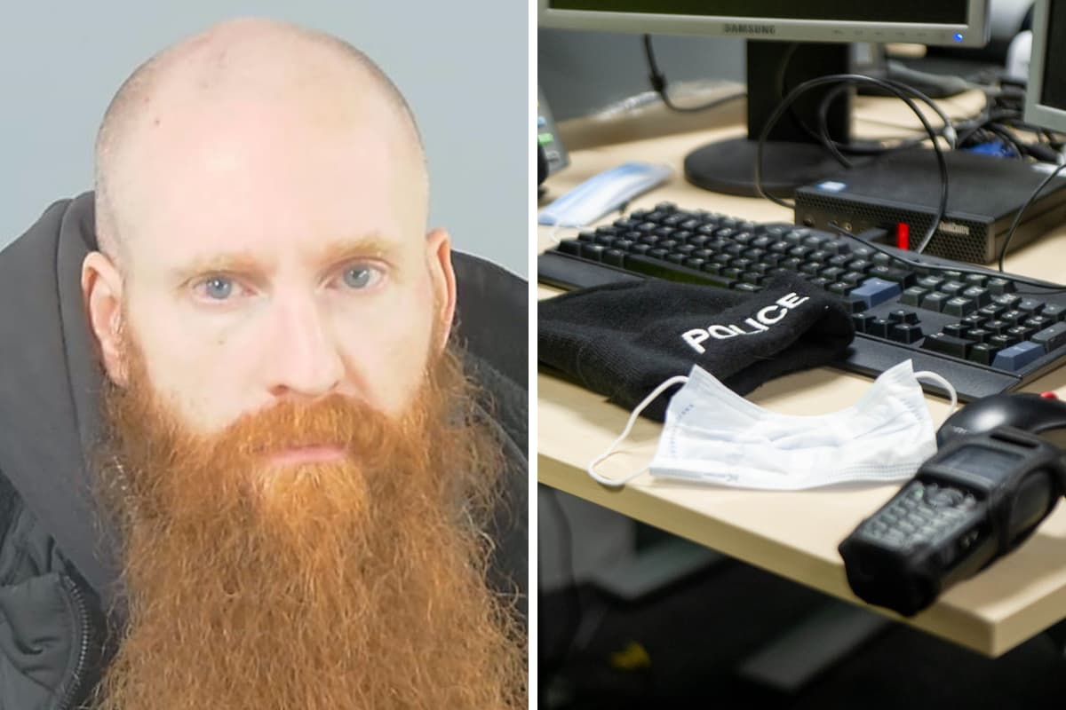 Wanted bald robber with ginger beard on the run from Hampshire police ...
