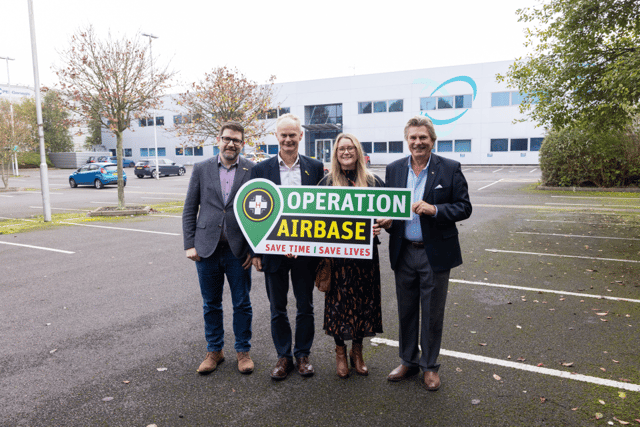 Pictured L-R: Keith Wilson, Richard Corbett, Sarah Hulin and Robert Bertram.  