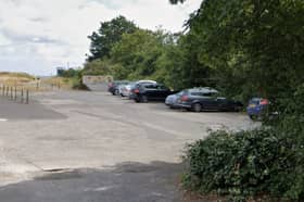 The car park off Fort Road in Gosport which could be sold to the Home Office as part of the expansion of the immigration centre at Haslar