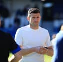 Pompey boss John Mousinho. Pic: Chris Foxwell/ProSportsImages