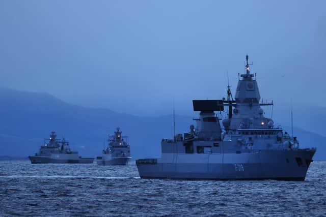 The German frigate Sachsen (F219) will assume command of Nato's Standing Maritime Group 1, taking the place of the Royal Navy destroyer HMS Dragon. The Type 45 warship has reached Cyprus after being deployed to the eastern Mediterranean.
