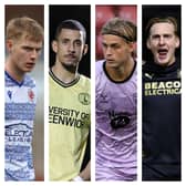 Left to right: Paddy Lane, Gassan Ahadme, Ryley Towler and Ronan Curtis