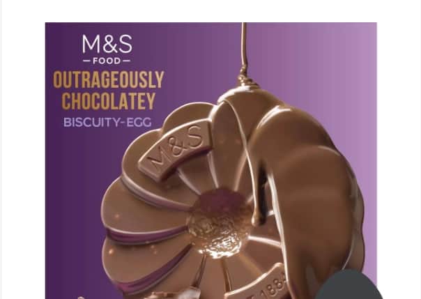 M&S Extremely Chocolatey Biscuity Easter Egg