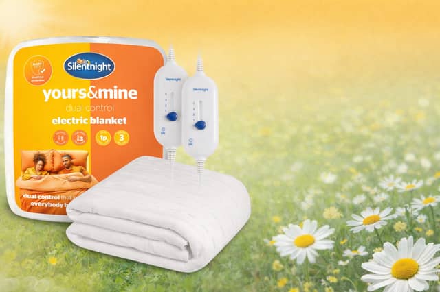 The Silentnight heated blanket has a 63% saving at the moment