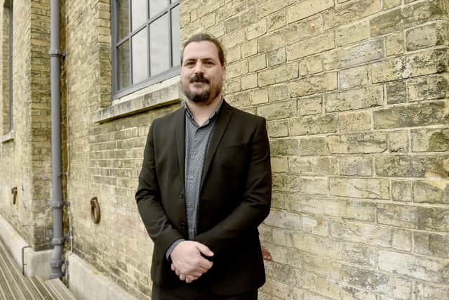Pictured is: James Daly, principal curator (modern and contemporary) at the National Museum of the Royal Navy (NMRN).