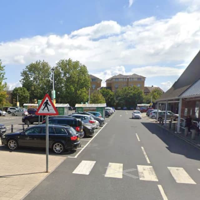 A woman has suffered serious injuries after being hit by a car in the Morrison's car park in Walpole Road, Gosport.