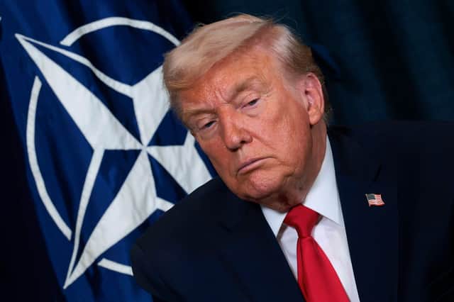 Donald Trump has made several insulting remarks towards British personnel, including to soldiers who lost their lives in Afghanistan. (Picture: Chip Somodevilla)