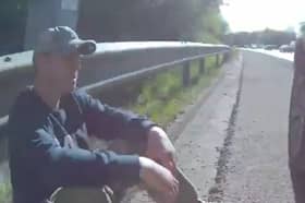 Norbert Maiksner found walking along a motorway after murdering his ex-partner Frances Obiefuleh.