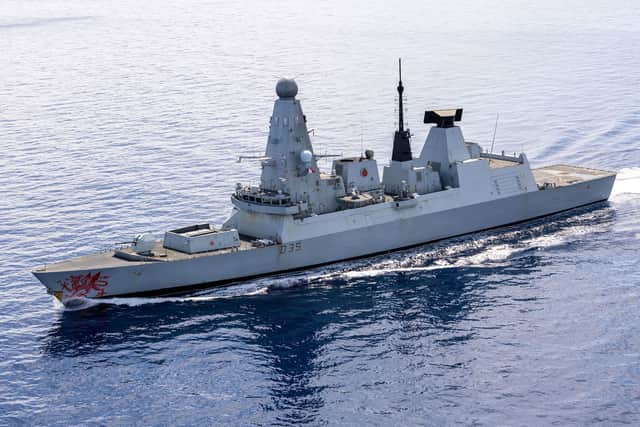 Royal Navy destroyer HMS Dragon is currently deployed in the eastern Mediterranean to defend Cyprus. Shye's not currently expected to be sent to the Strait of Hormuz.