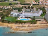 The Corallia Beach has stunning views over one of Coral Bay's finest sandy beaches