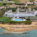 The Corallia Beach has stunning views over one of Coral Bay's finest sandy beaches