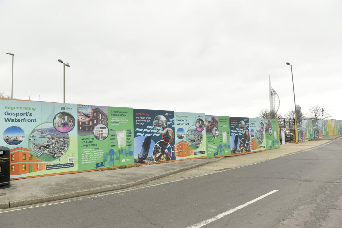 Gosport's waterfront park nears completion with general access expected in early new year