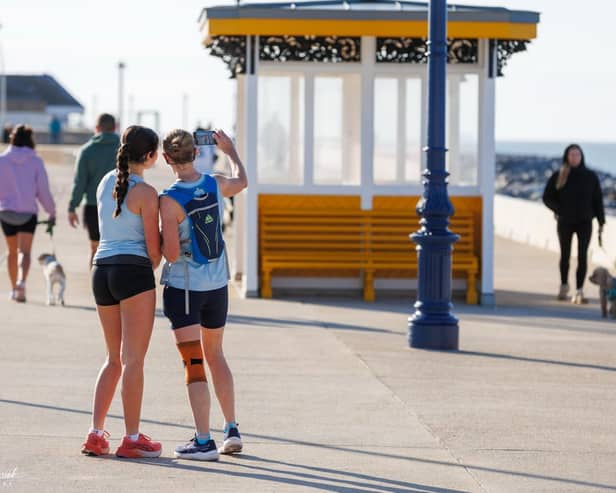 New Southsea promenade and sea defences have been opened - picture by Marcin Jedrysiak