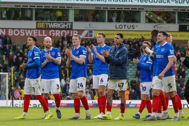 Pompey sit one point above the relegation zone ahead of Monday’s key showdown with Oxford United.