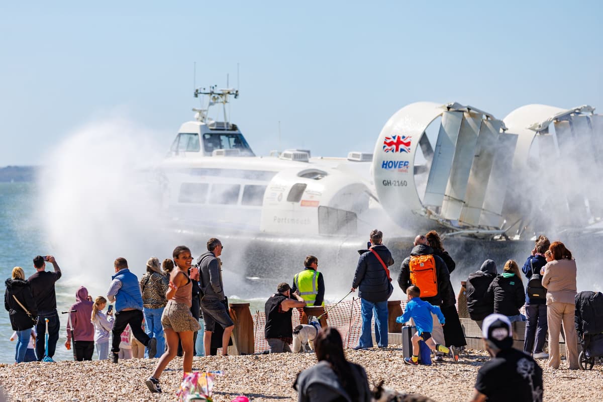 Crowds enjoy glorious sunshine in Southsea on Easter Monday - in pictures