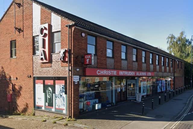 The former Christie Intruder Alarms store in London Road, Waterlooville, which will be turned into a 12-bedroom HMO