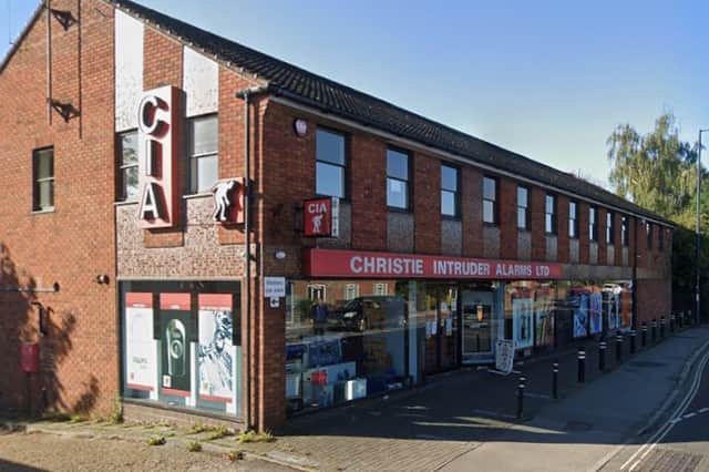 The former Christie Intruder Alarms store in London Road, Waterlooville, which could be turned into a 12-bedroom HMO